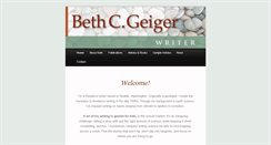Desktop Screenshot of bethcgeiger.com